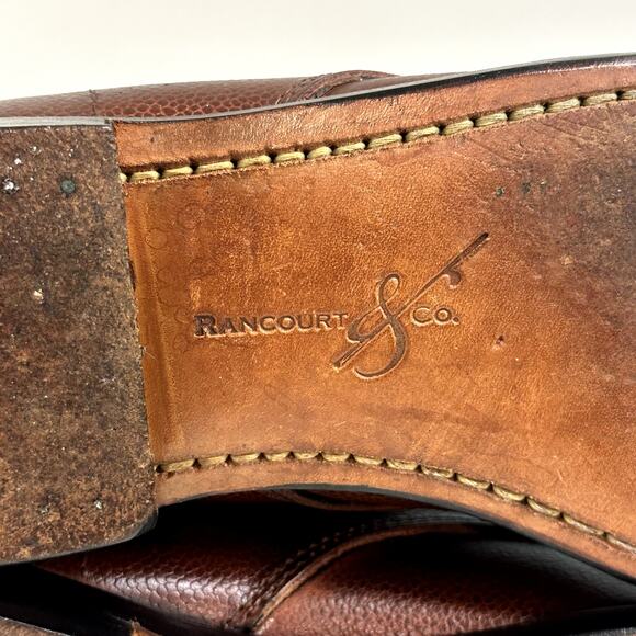 Men's Brown Leather Chukka Boots - Rancourt & Co. - Picture 11 of 14